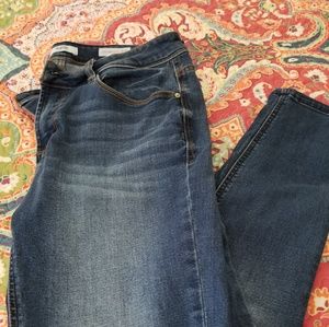 Kensie Jeans Ankle midrise sz. 10